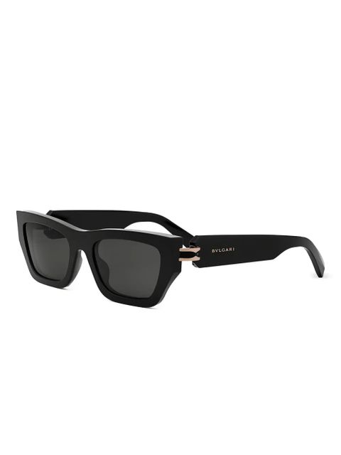 Bvlgari geometric-frame sunglasses - Black - zdjęcie produktu nr 1