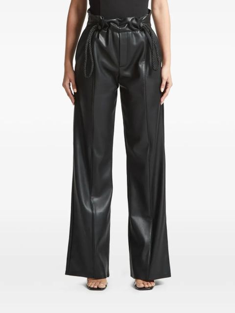 Manière De Voir rope tie trousers - Black - zdjęcie produktu nr 1