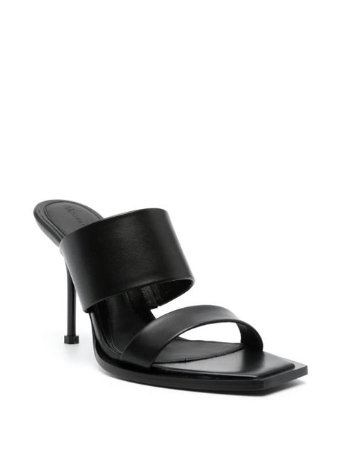 Alexander McQueen 105mm leather sandals - Black - zdjęcie produktu nr 2