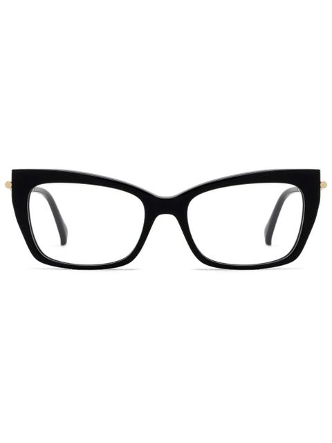 Max Mara Eyewear rectangle-frame glasses - Black - zdjęcie produktu nr 1