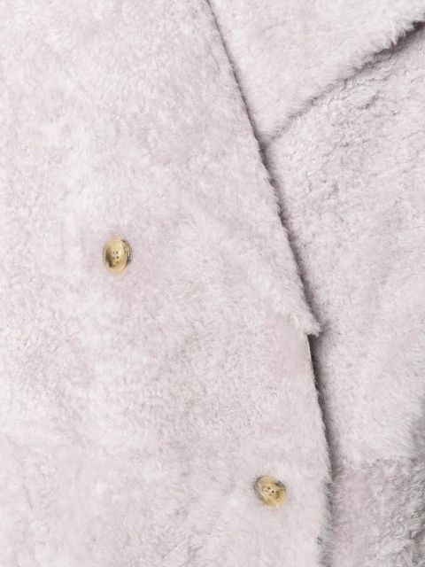 Yves Salomon Lacon coat - Pink