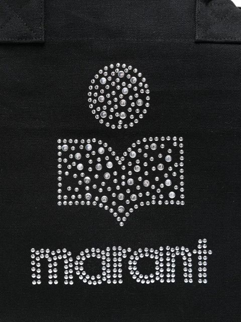 ISABEL MARANT Yenky zipped tote bag - Black