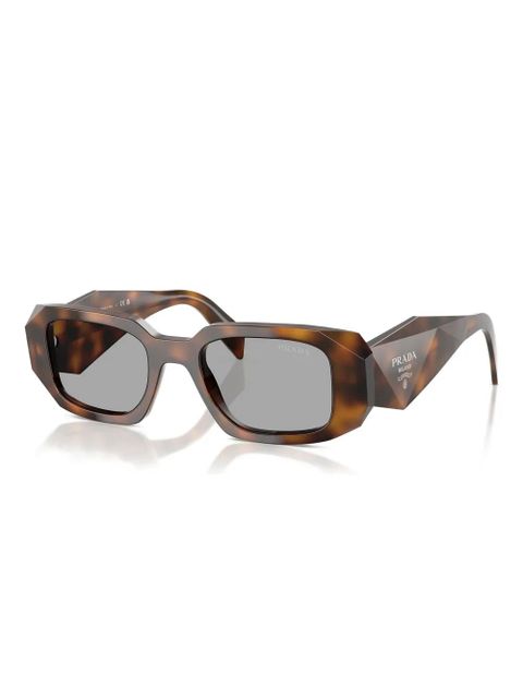 Prada Eyewear rectangle-frame sunglasses - Brown - zdjęcie produktu nr 2