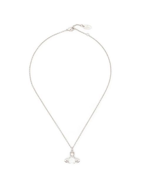 Vivienne Westwood Reina large-pendant necklace - Silver - zdjęcie produktu nr 1
