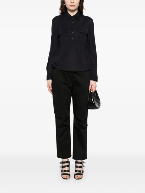 TOM FORD military shirt - Blue - zdjęcie produktu nr 2