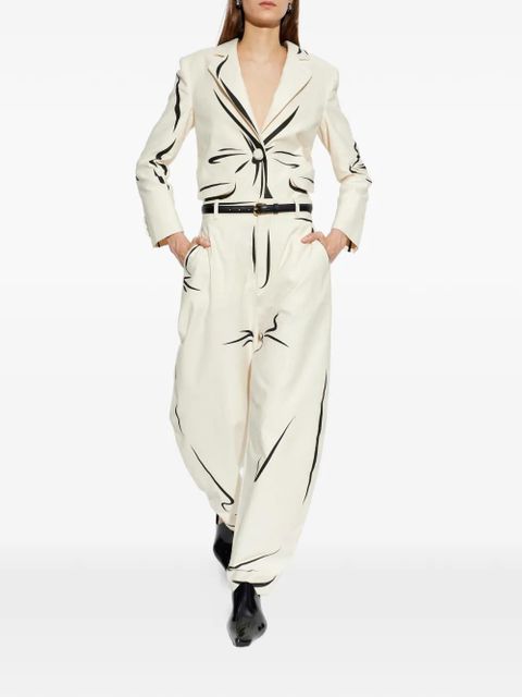 Moschino printed jacket - Neutrals - zdjęcie produktu nr 2