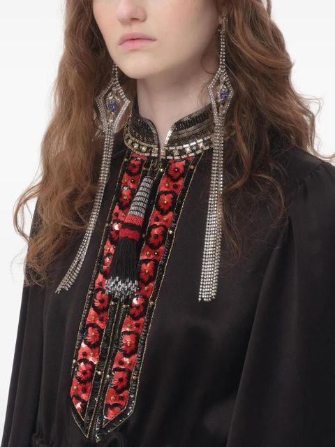 Valentino Garavani Rêve Radieux clip-on earrings - Silver