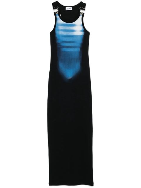 Jean Paul Gaultier swimsuit-print maxi dress - Black - zdjęcie produktu nr 1