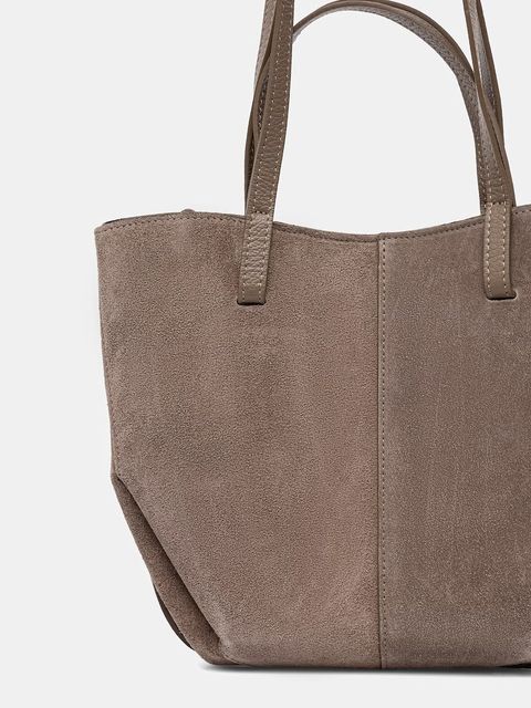 Answear.LAB torebka zamszowa - zdjęcie produktu nr 2