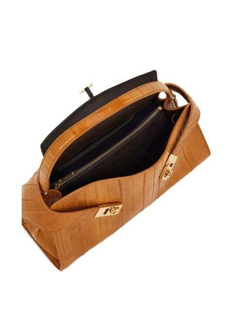 Ferragamo medium Hug top-handle shoulder bag - Brown