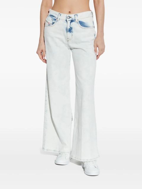 Diesel 1978 D-Akemi flared jeans - Blue