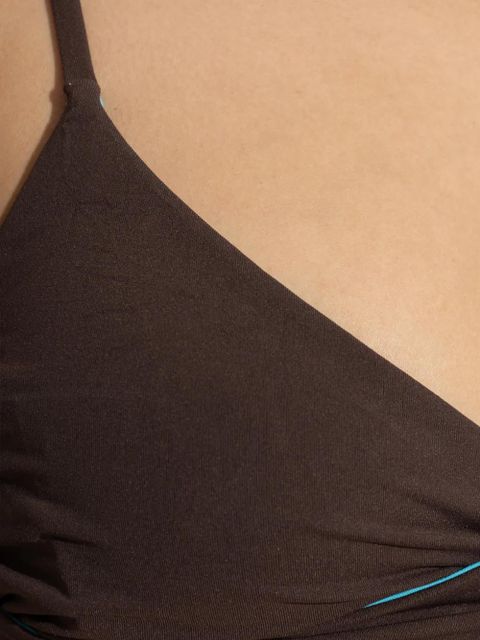 Bond-eye Amira reversible bikini top - Brown - zdjęcie produktu nr 2