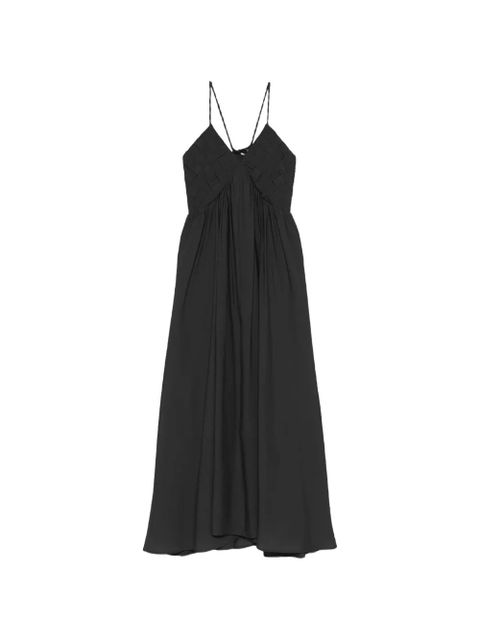 Eleh spaghetti-strap maxi dress - Black - zdjęcie produktu nr 1