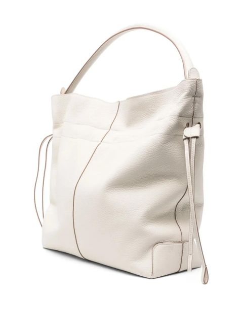 Tod's medium Di leather bucket bag - White - zdjęcie produktu nr 2