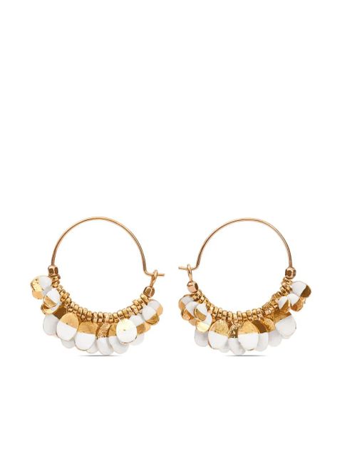 ISABEL MARANT Casablanca hoop earrings - Gold - zdjęcie produktu nr 1