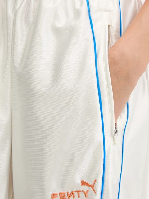 Puma spodnie dresowe PUMA x FENTY damskie kolor beżowy 635746