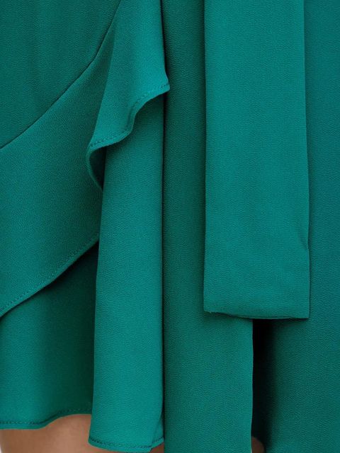 Morgan sukienka ROSVAL kolor zielony mini prosta ROSVAL