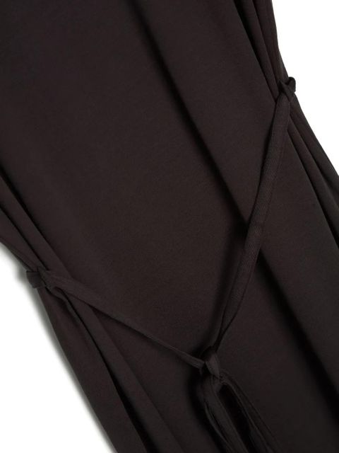 LEMAIRE belted T-shirt dress - Black - zdjęcie produktu nr 2