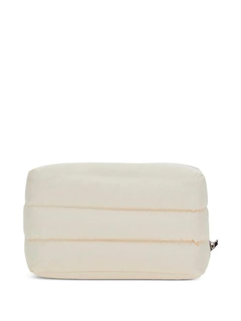 Moncler Caradoc logo-patch clutch bag - Neutrals - zdjęcie produktu nr 2