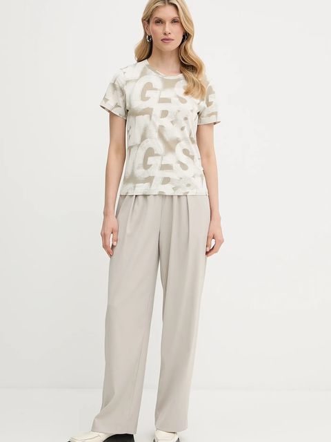 G-Star Raw t-shirt bawełniany damski kolor zielony D26066-C565 - zdjęcie produktu nr 2