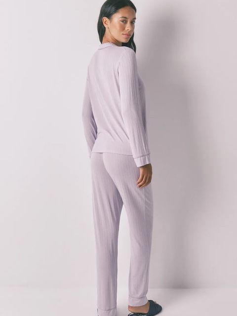 women'secret piżama damska kolor fioletowy 3592438