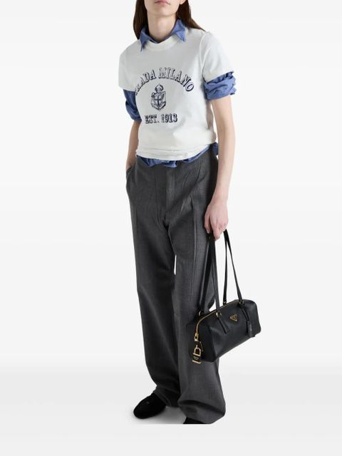 Prada printed T-shirt - White
