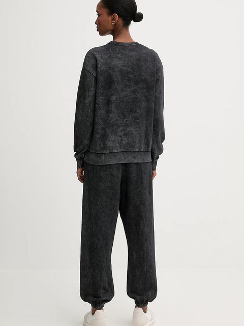 Fila dres bawełniany damski kolor szary FPW4215