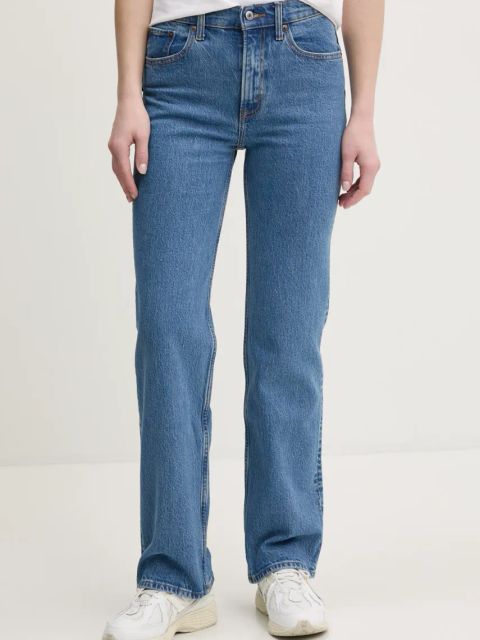 Abercrombie & Fitch jeansy damskie high waist KI155-5187