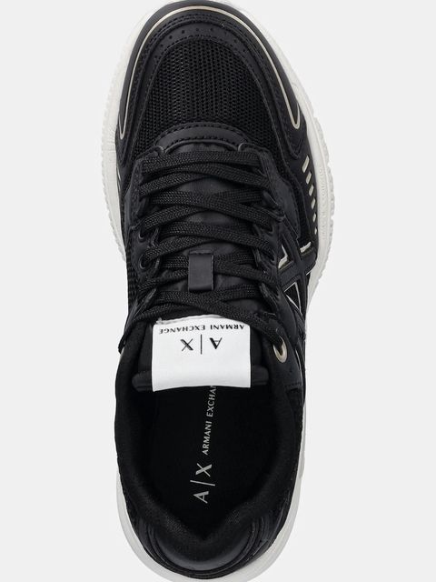 Armani Exchange sneakersy damskie kolor czarny XW002153 AF19535 MC077