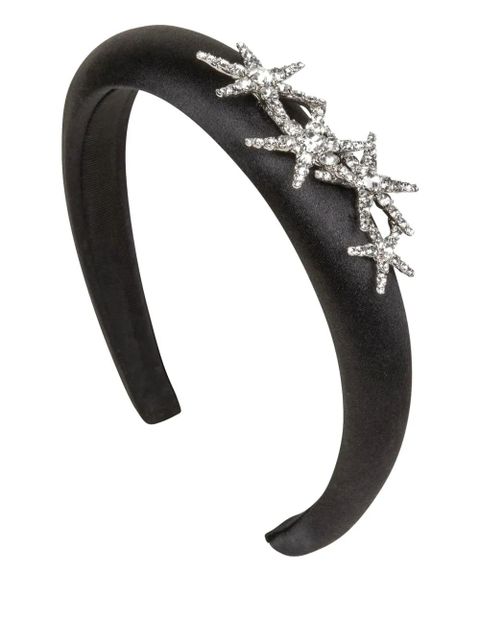 Jennifer Behr star-embellished vespera headband - Black - zdjęcie produktu nr 1