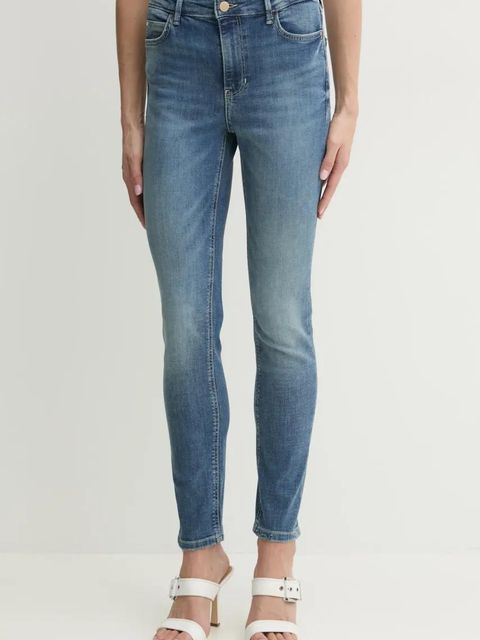Guess jeansy damskie kolor niebieski W5RA46 D5L72 - zdjęcie produktu nr 1