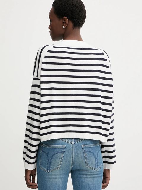 Marc O'Polo kardigan damski kolor biały lekki 5000007648 - zdjęcie produktu nr 2