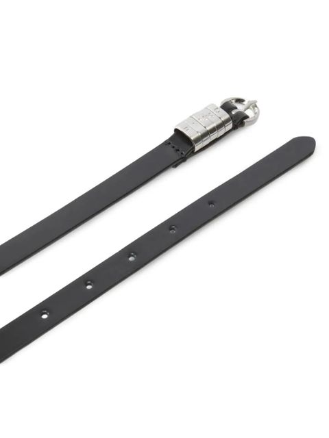 PINKO ring-detail belt - Black - zdjęcie produktu nr 2