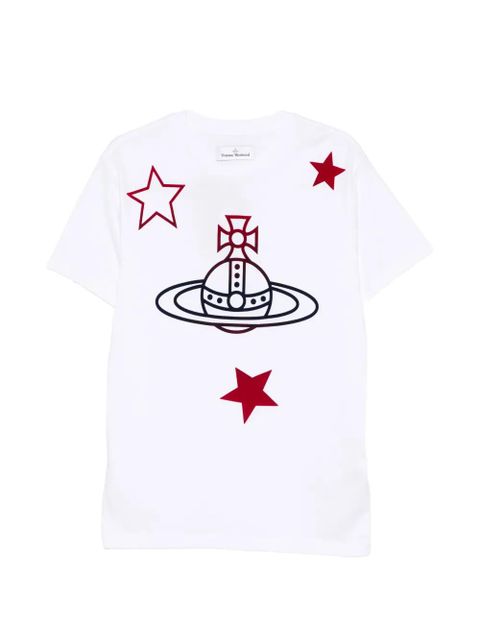 Vivienne Westwood Orb and Stars T-shirt - White - zdjęcie produktu nr 1