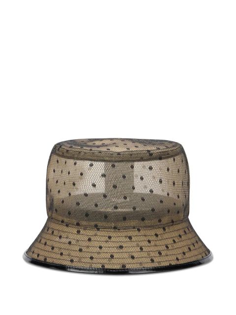 Valentino Garavani polka-dot bucket hat - Neutrals - zdjęcie produktu nr 1