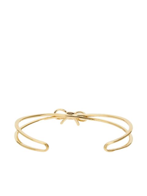 Ferragamo bow bangle bracelet - Gold