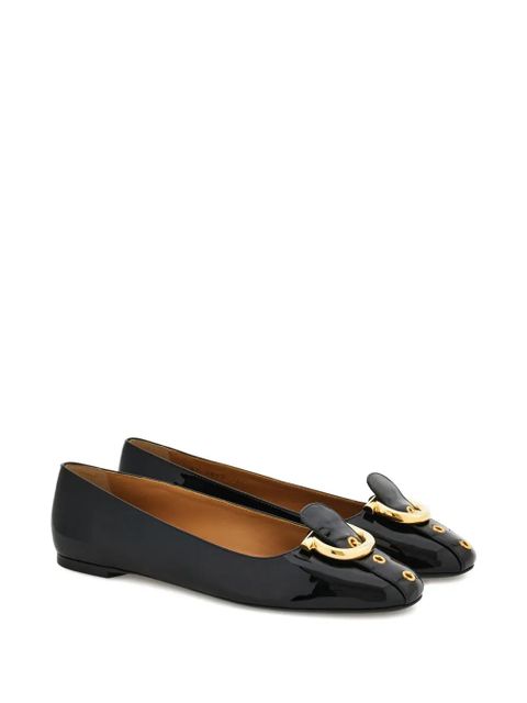 Ferragamo Gancini ballet flats - Black - zdjęcie produktu nr 2
