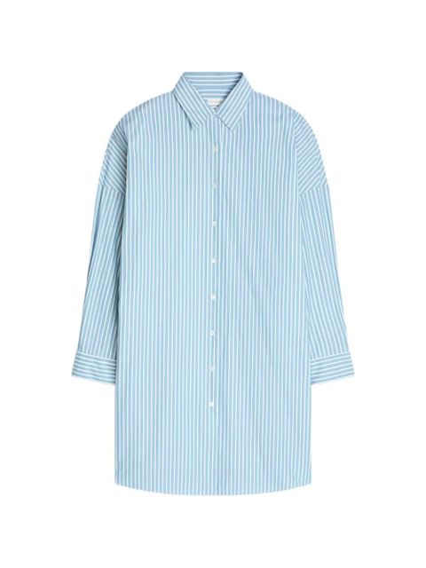 DRIES VAN NOTEN striped shirt dress - Blue - zdjęcie produktu nr 1