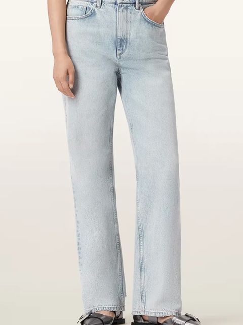AllSaints jeansy damskie high waist W085ED - zdjęcie produktu nr 1