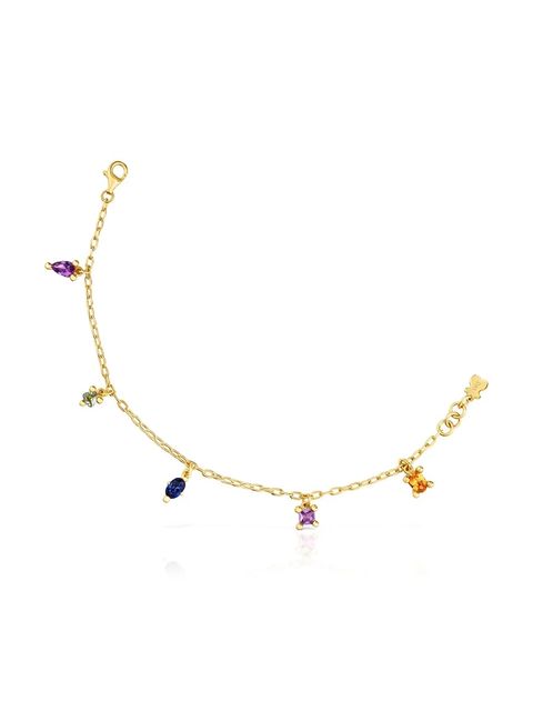 Tous bransoletka ze srebra pokrytego złotem Color Lab 1004249900 - zdjęcie produktu nr 2