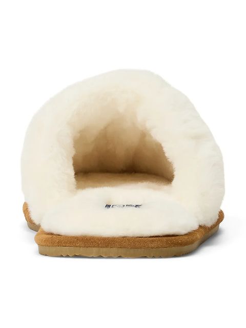 Polo Ralph Lauren kapcie Kelcie kolor brązowy 842P03595001