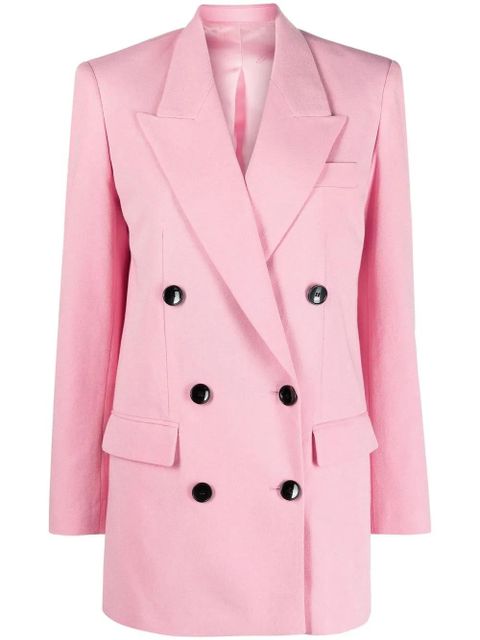 ISABEL MARANT Nevim double-breasted blazer - Pink - zdjęcie produktu nr 1