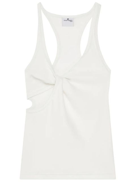 Courrèges 90's tank top - White - zdjęcie produktu nr 1