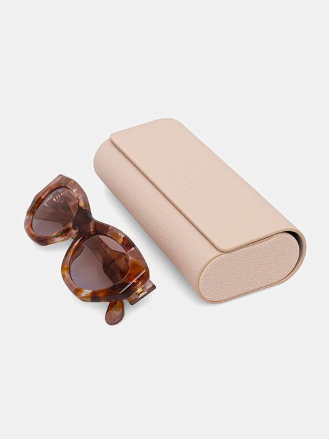 Chloé okulary przeciwsłoneczne damskie kolor czerwony CH0220S