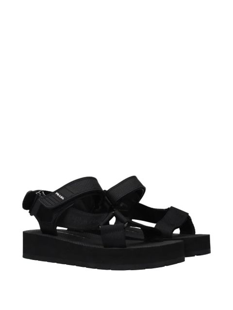 Prada touch-strap platform sandals - Black - zdjęcie produktu nr 2