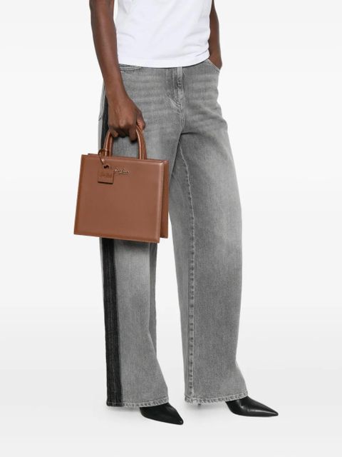 MC2 Saint Barth logo-lettering tote bag - Brown - zdjęcie produktu nr 2