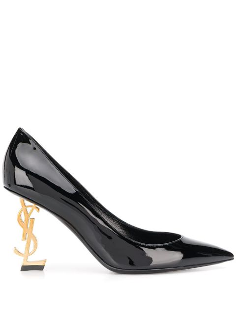 Saint Laurent Opyum patent leather pumps - Black
