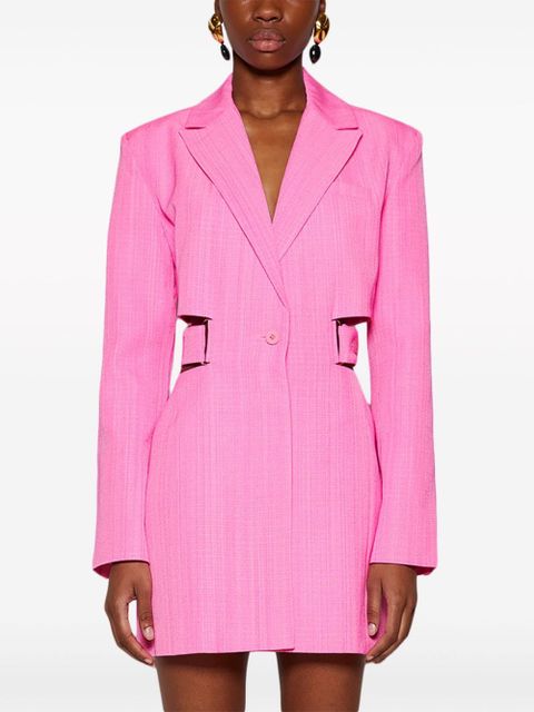 Jacquemus La Robe Bari blazer minidress - Pink