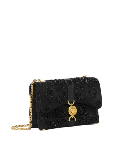 Versace mini Kleio Medusa cross body bag - Black