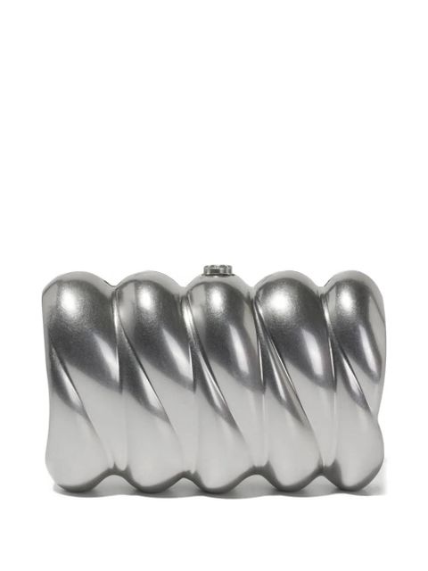 Simkhai Reya sculpted clutch bag - Silver - zdjęcie produktu nr 1